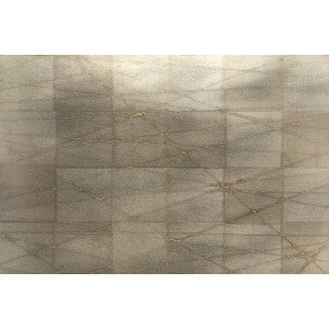 Satoru Silver Gold by Brunschwig & Fils Designer Wallcovering