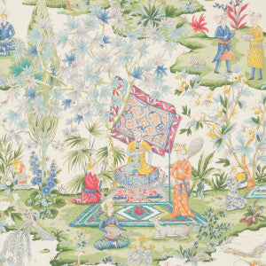 Lodi Garden Ivory by Brunschwig & Fils Designer Wallcovering