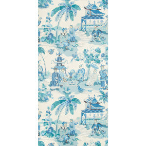 Xian Porcelain by Brunschwig & Fils Designer Wallcovering