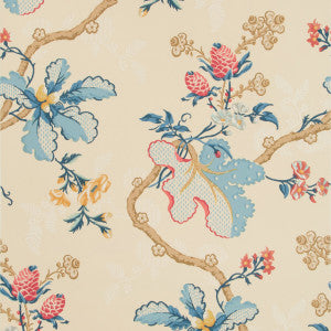 Fabriano Cream by Brunschwig & Fils Designer Wallcovering