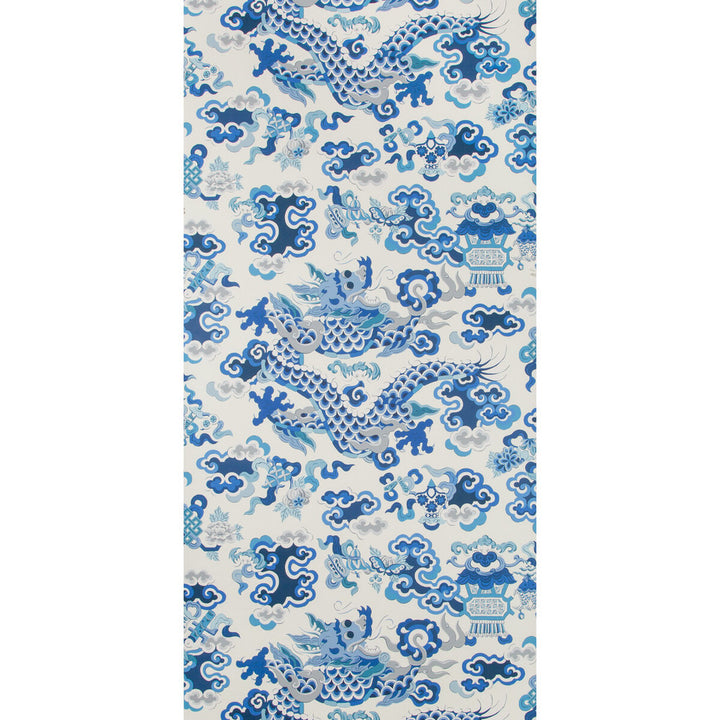 Ming Dragon Ivory by Brunschwig & Fils Wallcovering Brunschwig & Fils Wallcovering Ming Dragon IvoryWallcovering SUMMER PALACE WALLPAPERS CELLULOSE - 45%;BINDER - 20%;MINERAL FILLERS - 20%;POLYESTER - 15% United Kingdom </p><p>Repeat: H: 27.5, V: 27.2 27.5 - Fabric Carolina -