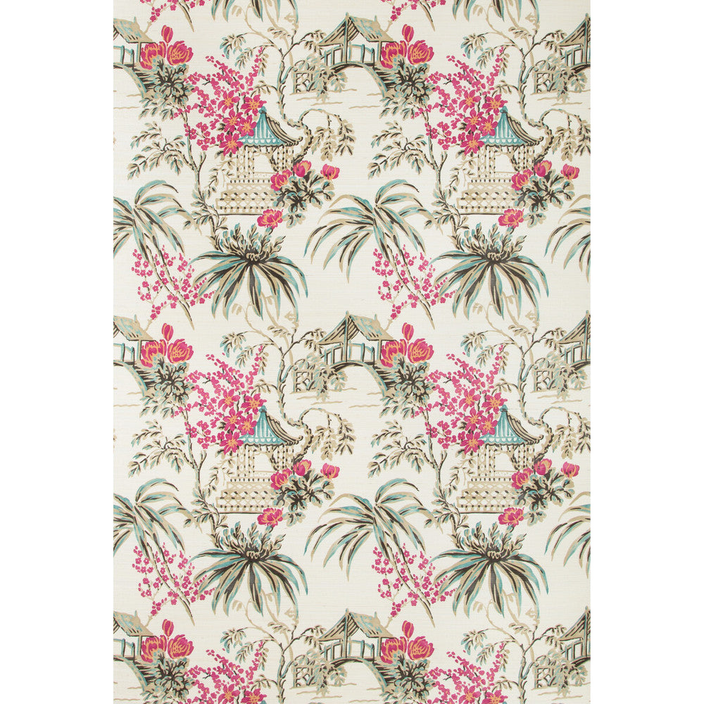Tongli Peony by Brunschwig & Fils Wallcovering Brunschwig & Fils Wallcovering Tongli PeonyWallcovering SUMMER PALACE WALLPAPERS SISAL - 100% United Kingdom </p><p>Repeat: H: 16.73, V: 20.79 33.5 - Fabric Carolina -