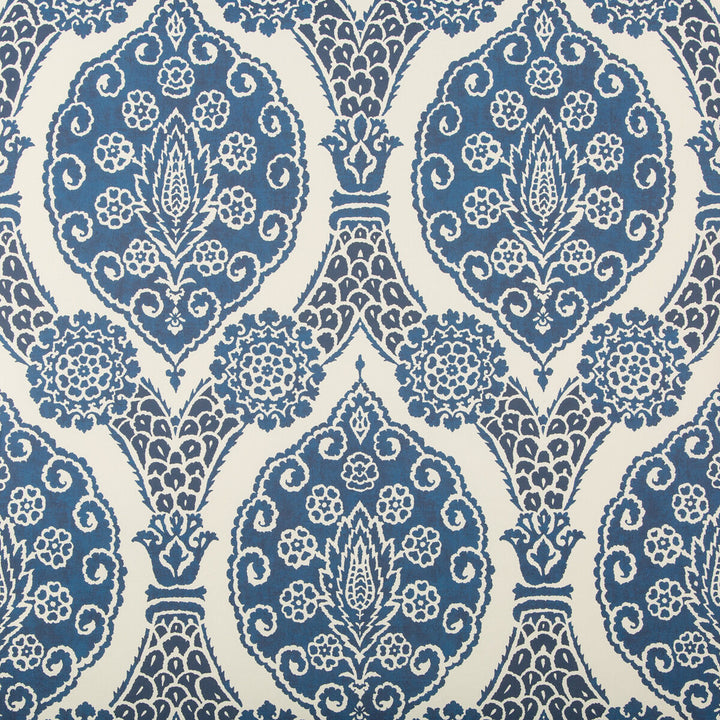 Sufera Indigo by Brunschwig & Fils Wallcovering Brunschwig & Fils Wallcovering Sufera IndigoWallcovering GRAND BAZAAR WALLPAPERS CELLULOSE - 60%;POLYESTER - 24%;MINERAL FILLERS - 12%;BINDER - 4% Italy </p><p>Repeat: H: 26.77, V: 28.74 26.77 - Fabric Carolina -