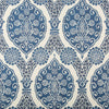 Sufera Indigo by Brunschwig & Fils Designer Wallcovering