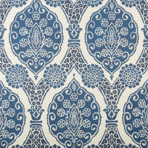 Sufera Indigo by Brunschwig & Fils Designer Wallcovering