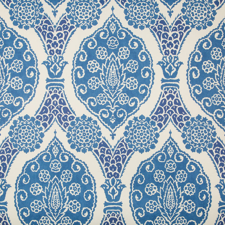 Sufera Blue by Brunschwig & Fils Wallcovering Brunschwig & Fils Wallcovering Sufera BlueWallcovering GRAND BAZAAR WALLPAPERS CELLULOSE - 60%;POLYESTER - 24%;MINERAL FILLERS - 12%;BINDER - 4% Italy </p><p>Repeat: H: 26.77, V: 28.74 26.77 - Fabric Carolina -