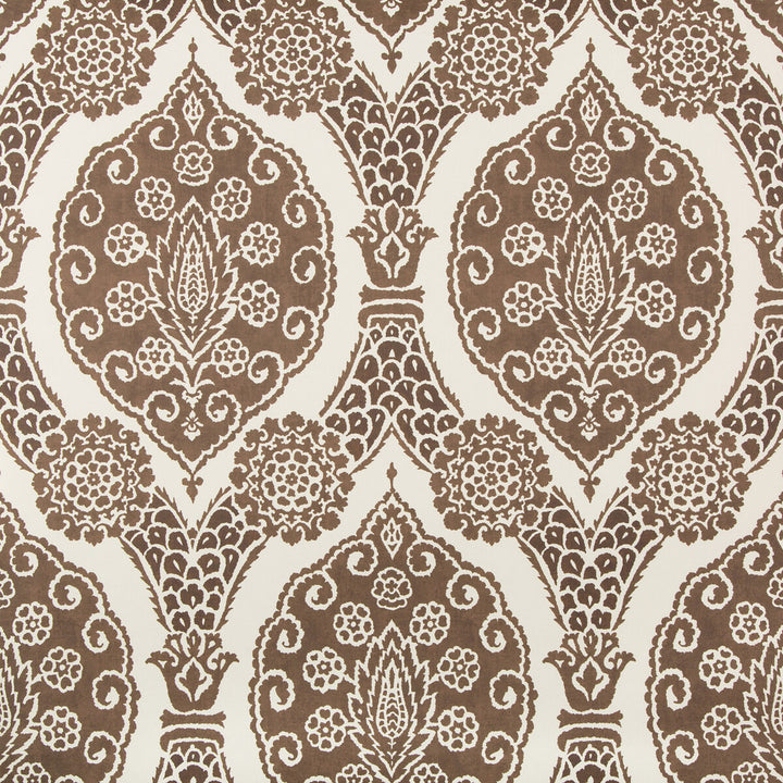 Sufera Chocolate by Brunschwig & Fils Wallcovering Brunschwig & Fils Wallcovering Sufera ChocolateWallcovering GRAND BAZAAR WALLPAPERS CELLULOSE - 60%;POLYESTER - 24%;MINERAL FILLERS - 12%;BINDER - 4% Italy </p><p>Repeat: H: 26.77, V: 28.74 26.77 - Fabric Carolina -