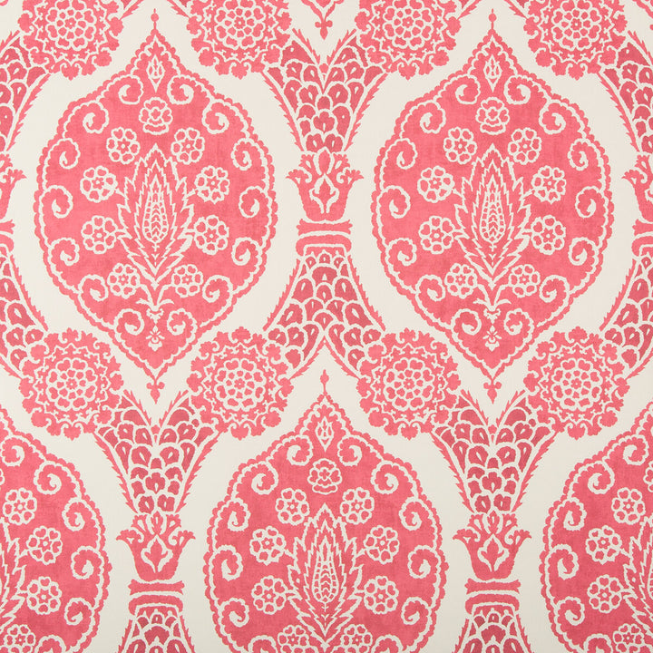 Sufera Pink by Brunschwig & Fils Wallcovering Brunschwig & Fils Wallcovering Sufera PinkWallcovering GRAND BAZAAR WALLPAPERS CELLULOSE - 60%;POLYESTER - 24%;MINERAL FILLERS - 12%;BINDER - 4% Italy </p><p>Repeat: H: 26.77, V: 28.74 26.77 - Fabric Carolina -