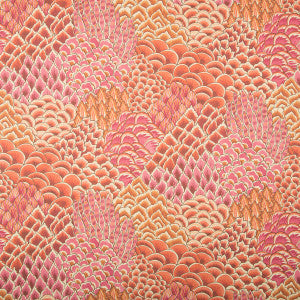 Katibi Pink by Brunschwig & Fils Designer Wallcovering