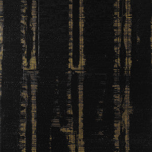 Les Plumes Onyx by Brunschwig & Fils Designer Wallcovering