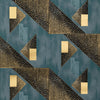 Le Tonnerre Navy by Brunschwig & Fils Designer Wallcovering
