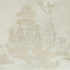 La Pagode Beige by Brunschwig & Fils Designer Wallcovering