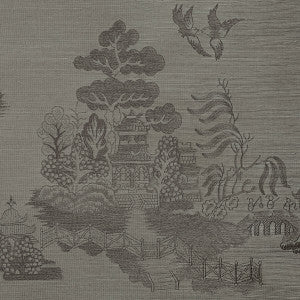 La Pagode Iron by Brunschwig & Fils Designer Wallcovering