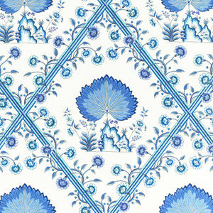 Loire Blue by Brunschwig & Fils Designer Wallcovering