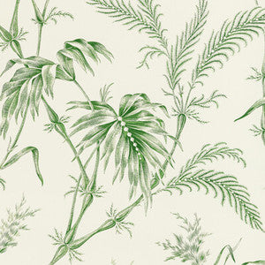 Lauziere Green by Brunschwig & Fils Designer Wallcovering