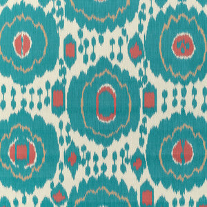 Mayenne Aqua by Brunschwig & Fils Designer Wallcovering