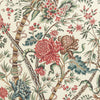Luberon Red/Teal by Brunschwig & Fils Designer Wallcovering