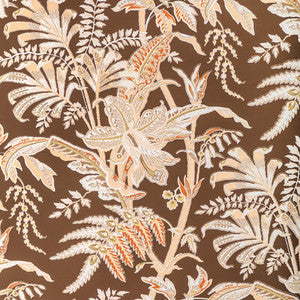 Seychelles Mocha by Brunschwig & Fils Designer Wallcovering