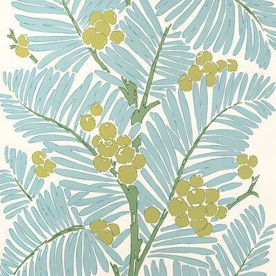 Brunschwig & Fils - Wallcovering - P8022108.153.0 - Wallcovering - PAPER - 95%;OTHER - 5% - United States </p><p>Repeat: H: , V: 27.5 21 - My Fabric Connection -