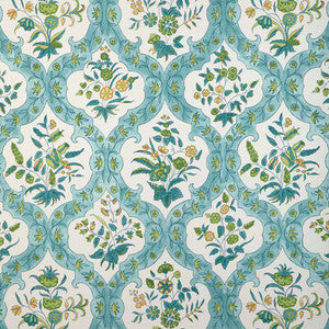 Ventoux Aqua/Leaf P8023102.313.0 By Brunschwig & Fils Designer Wallcovering