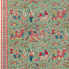 Shalimar - Jade/Rose P8024100.319.0 by Brunschwig & Fils Designer Wallcovering