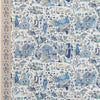 Shalimar - Blue/Sand P8024100.516.0 by Brunschwig & Fils Designer Wallcovering