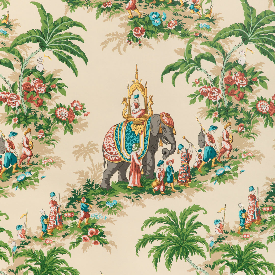 Beauport Promenade - Garden P8024103.1624.0 by Brunschwig & Fils Designer Wallcovering