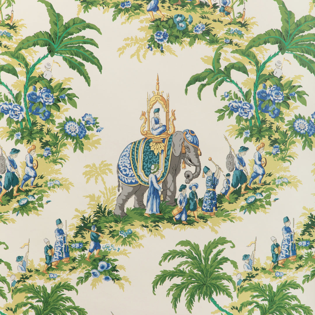 Beauport Promenade - Forest P8024103.315.0 by Brunschwig & Fils Designer Wallcovering