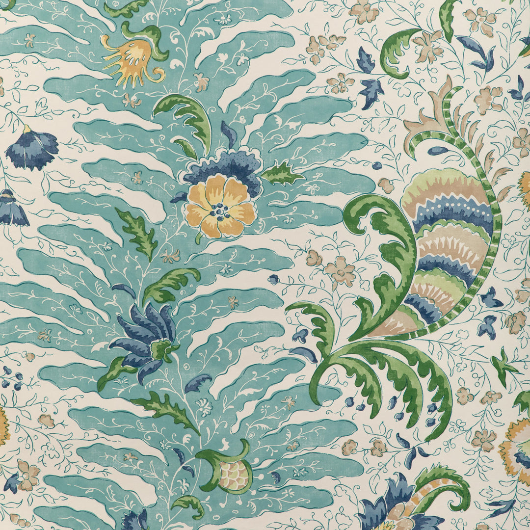 Riviere - Aqua P8024104.355.0 by Brunschwig & Fils Designer Wallcovering