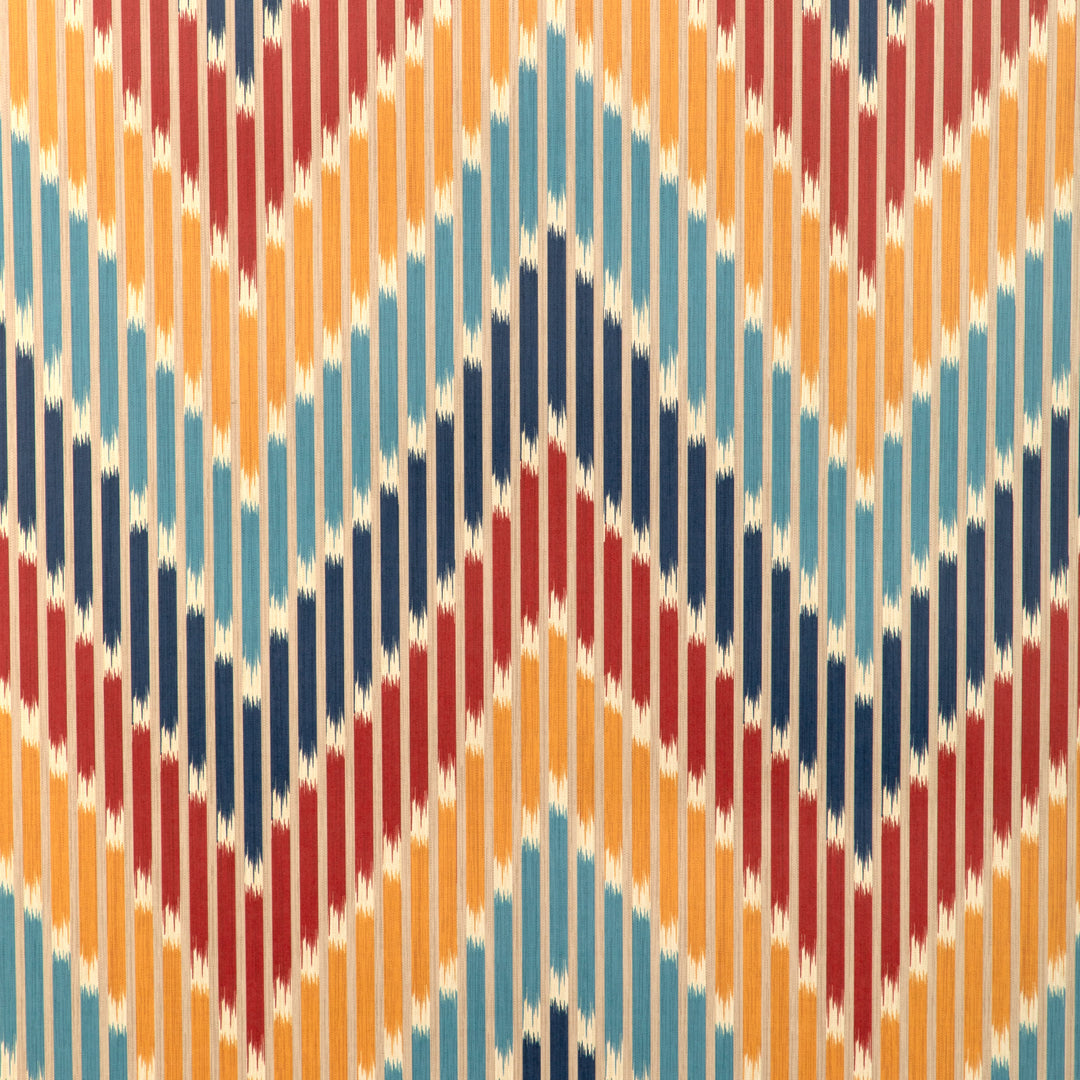 Cascade - Red/Blue P8024107.195.0 by Brunschwig & Fils Designer Wallcovering