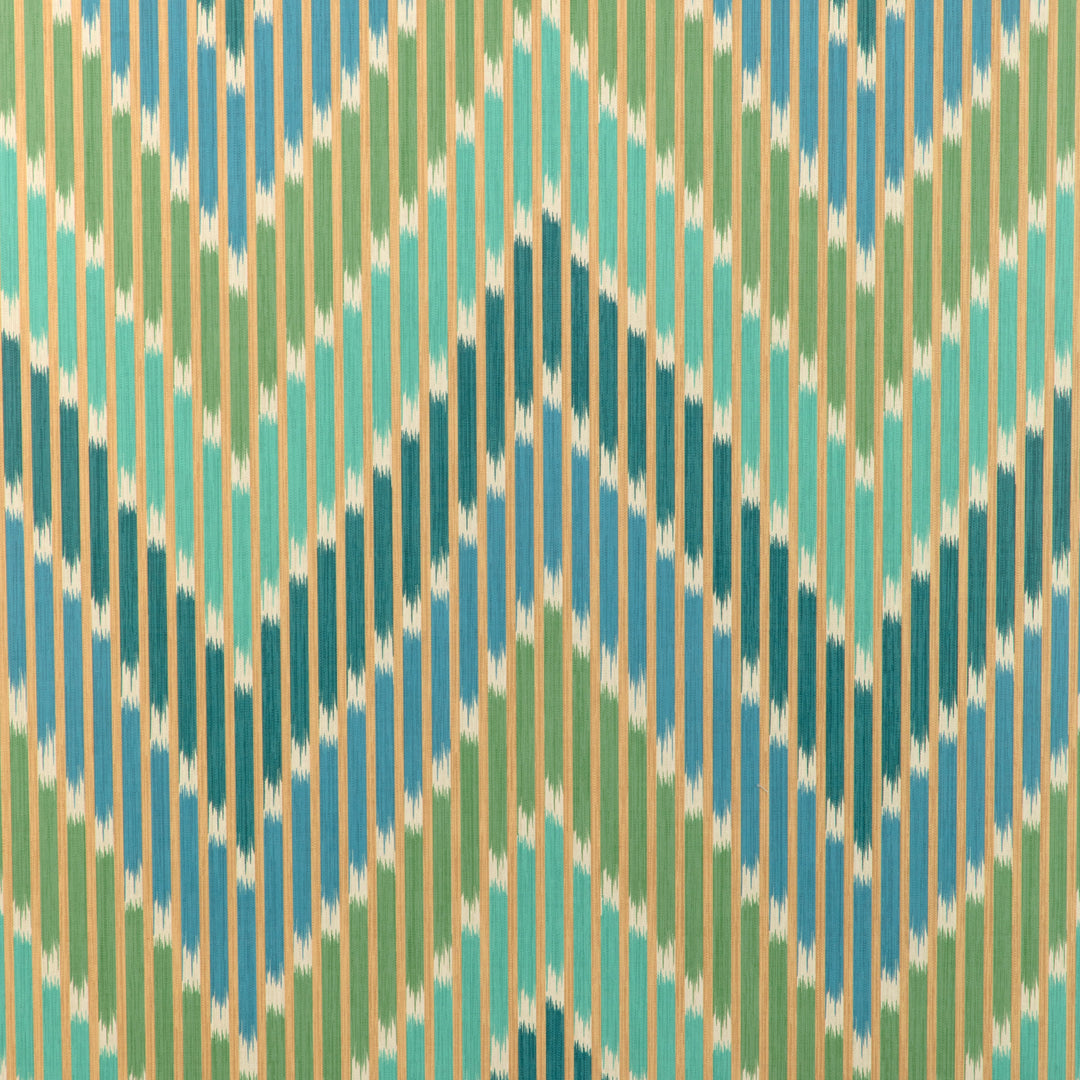 Cascade - Teal/Green P8024107.353.0 by Brunschwig & Fils Designer Wallcovering