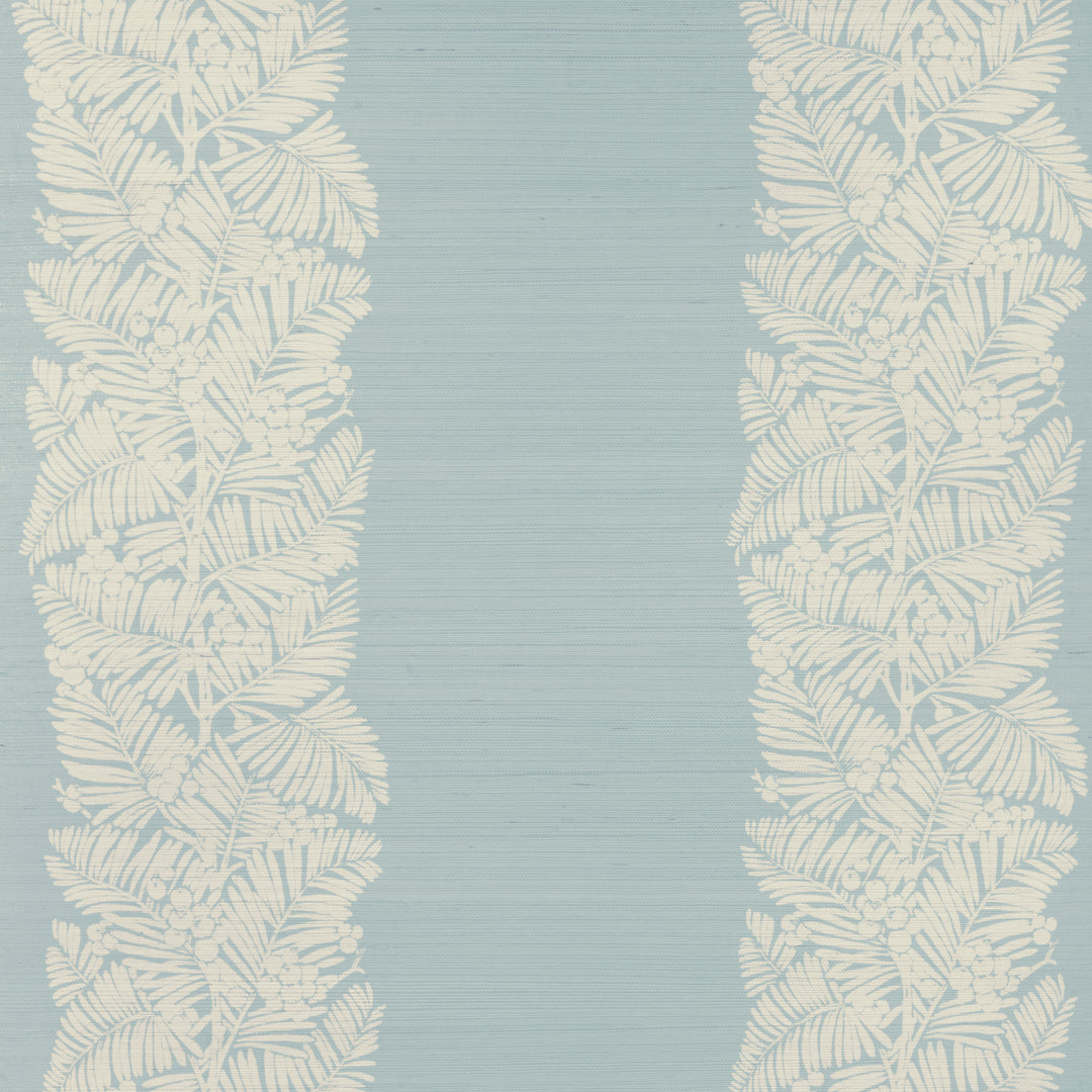 Palmar Sisal - Aqua P8024114.13.0 by Brunschwig & Fils Designer Wallcovering