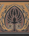 Frise Palmette - Tobacco P8025103.612.0 by Brunschwig & Fils Designer Wallcovering
