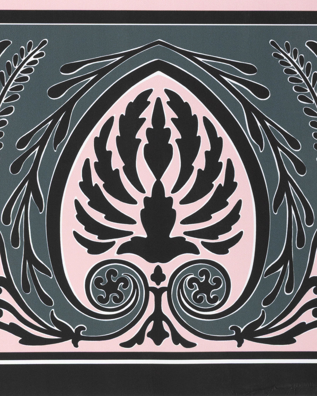 Frise Palmette - Pink P8025103.711.0 by Brunschwig & Fils Designer Wallcovering