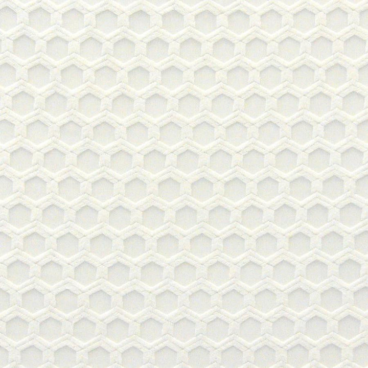 Pergamon # 554 Sugar by Maxwell Designer Fabric Sheer Paths 100% POLYESTER TURKEY V-1.75" H-1" 118" EMB. WIDTH 110" - Swanky Fabrics -