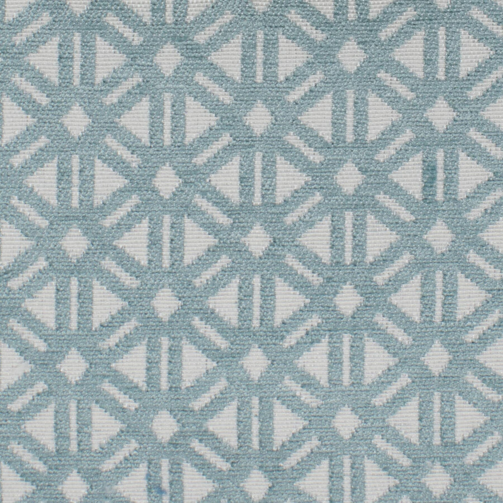 Pagoda 3 Moonstone by Stout Designer Fabric RAINBOW LIBRARY CHAMBRAY/SHORELINE 100%POL CHINA WYZENBEEK 15 000 DOUBLE RUB WEAR TEST (HEAVY DUTY) Horizontal: 2 and Vertical: 1.125 55 in - Swanky Fabrics -
