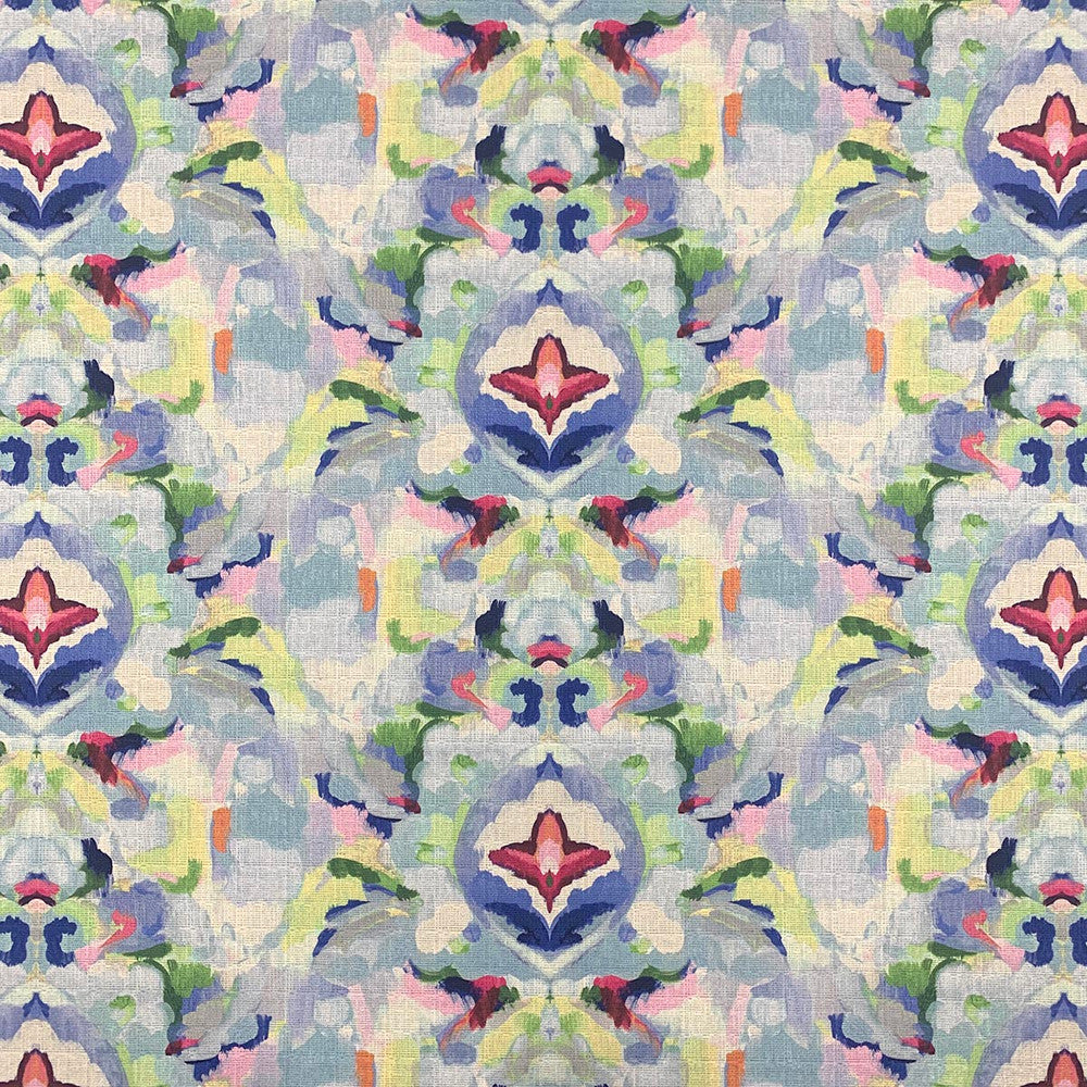 Painterly Spring by Magnolia Designer Fabric - 100% Cotton Peru 30000 Horizontal: 13.5 and Vertical: 12.6 54 - Swanky Fabrics -