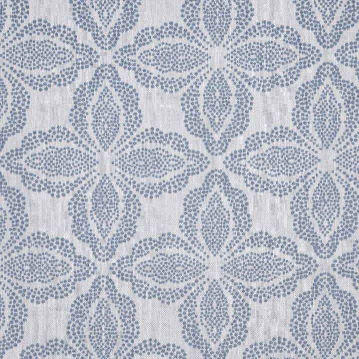 Priory # 627 Iceberg by Maxwell Designer Fabric Performance Wovens-Vol. Vii Bluejay 100% UV POLYESTER USA V-9.8" H-9.4" 55" - Swanky Fabrics -