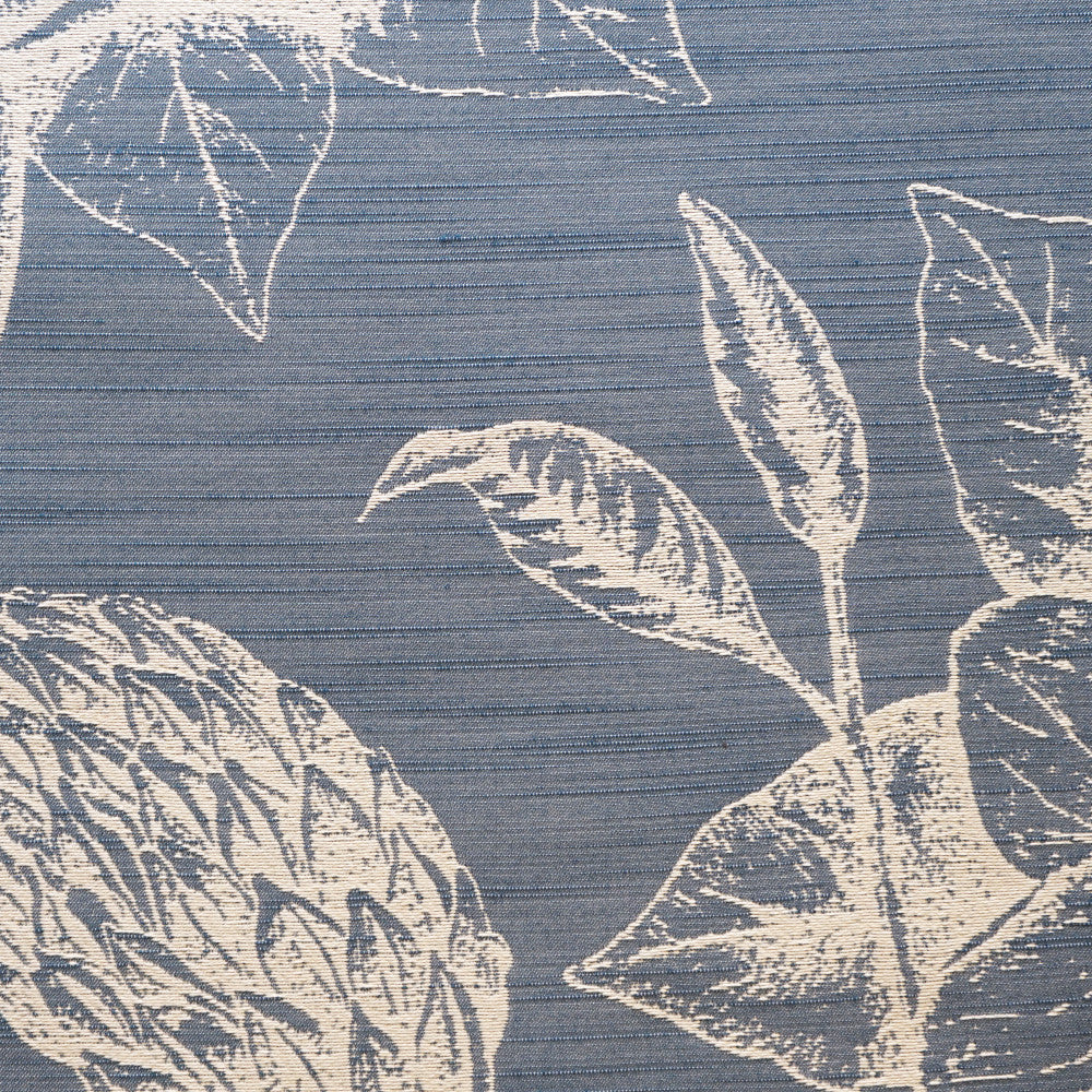 Palermo 62J6831 by JF Crypton Designer Fabric Color Concepts Crypton Home Indigo 82% Rayon, 18% Polyester United States 60000 Horizontal: 28.5 and Vertical: 27 57 - Swanky Fabrics -