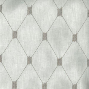 Palm Fog by Norbar Designer Fabric 50% POLY / 50% COTTON INDIA 4 1/2"V - 4 3/4"H 52 - Swanky Fabrics -