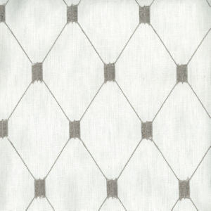 Palm Ivory by Norbar Designer Fabric 50% POLY / 50% COTTON INDIA 4 1/2"V - 4 3/4"H 52 - Swanky Fabrics -