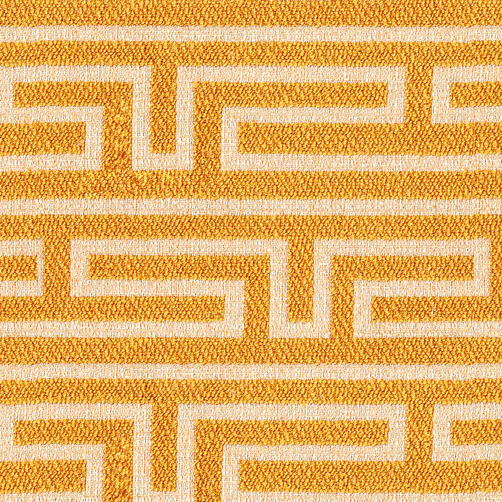 Pathway 508 Mustard by ABBEYSHEA Designer Fabric 100% Polyester China 42,000 Double Rubs (Wyzenbeek) </p><p>Repeat: Horizontal: 6.0" (15.0 cm) Up the Roll and Vertical: 9.5" (24.0 cm) Across the Roll 54" (137 cm) - Swanky Fabrics -