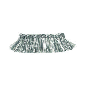 Papermoon Brush Fringe 3 Lagoon by Stout Designer Trim