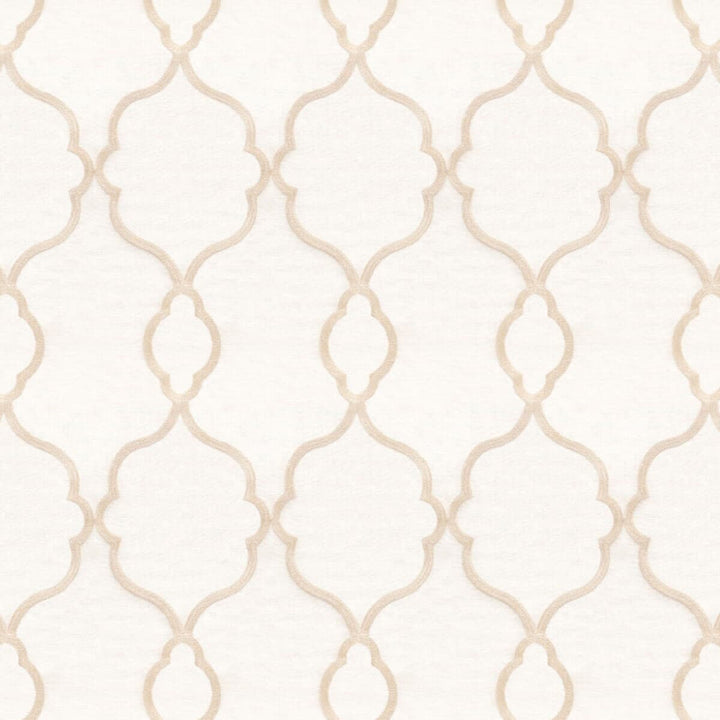 Papyrus 3 Shell by Stout Designer Fabric COLOR MY WINDOW EMBROIDERY/SNOW 100%POL %CEMB CHINA </p><p>Repeat: 11.75 56 in - Swanky Fabrics -