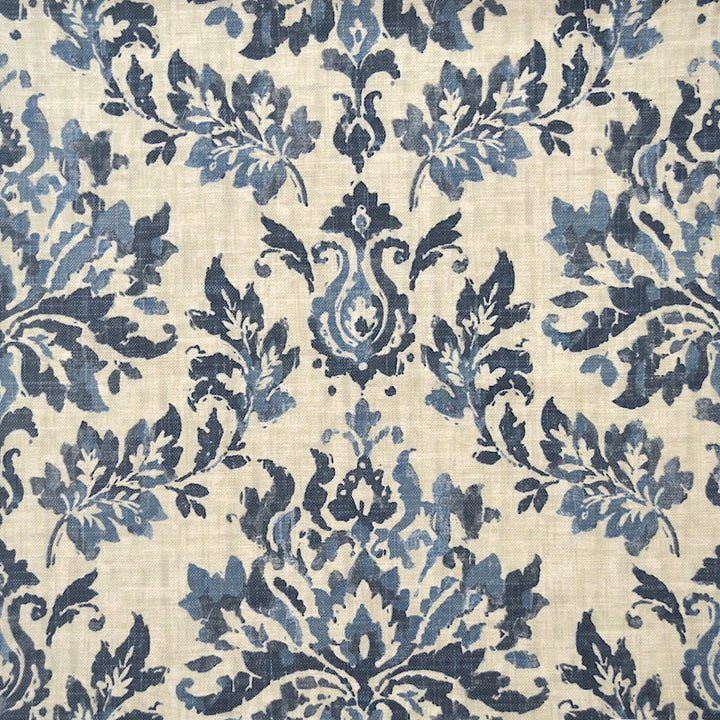 Paradis Blue by Magnolia Designer Fabric - 75Ctn/25Lin Pakistan 50000 Horizontal: 27 and Vertical: 24.5 55" - Swanky Fabrics -