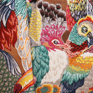 Parrots 45Sj101 By JF Designer Fabric