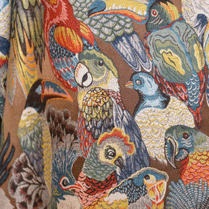 Parrots 65Sj101 By JF Designer Fabric