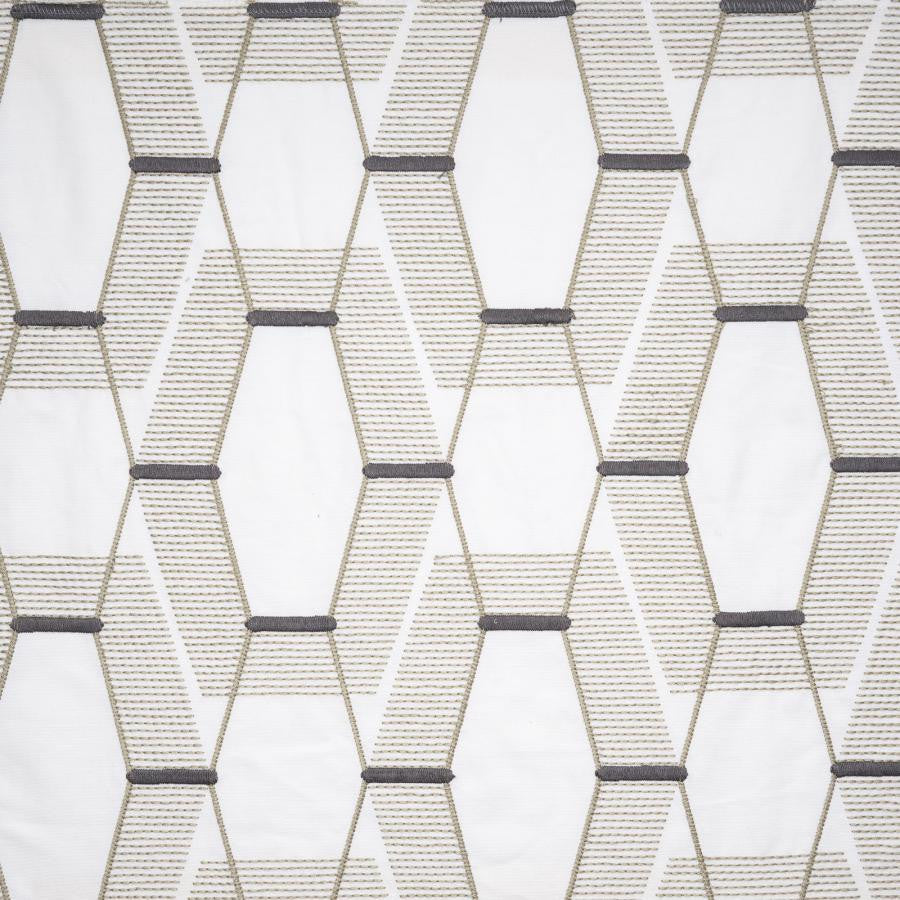 Portcullis # 648 Stone by Maxwell Designer Fabric Color Theory-Vol.Viii Tigerseye 60% COTTON
40% POLYESTER EMB.-100% POLYESTEER INDIA V-11.3" H-8." 54"EMB.52" - Swanky Fabrics -