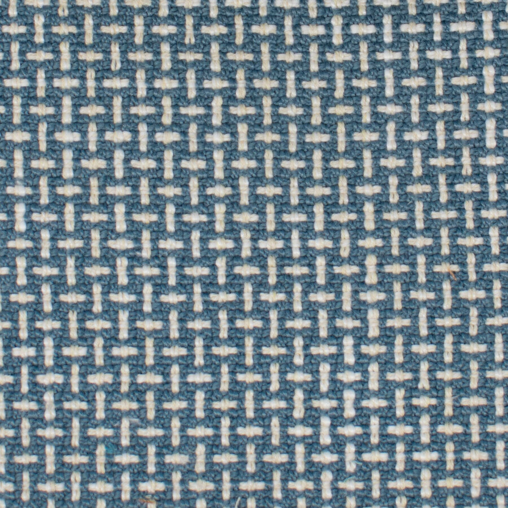 Paterson 3 Cadet by Stout Designer Fabric RAINBOW LIBRARY CHAMBRAY/SHORELINE 100%POL CHINA Horizontal: 0.500 and Vertical: 0.500 57 in - Swanky Fabrics -