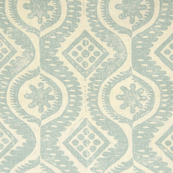 Damask Aqua by Lee Jofa Designer Wallcovering BLITHFIELD PAPER - 100% United Kingdom - Horizontal: 22.75 and Vertical: 22.75 54 - Swanky Fabrics -